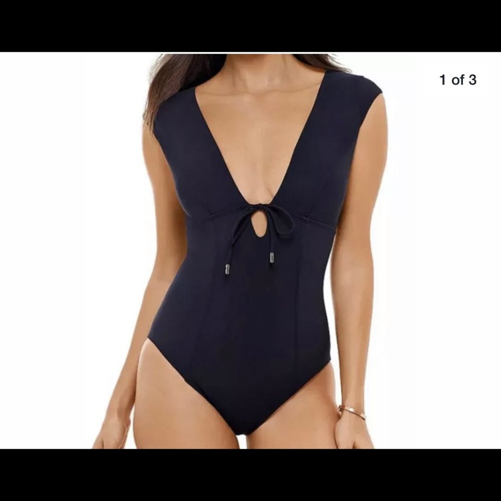 NWT Amoressa Miraclesuit Dash One Piece Swimsuit